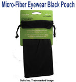 Micro-Fiber Eyewear Pouch with Draw String