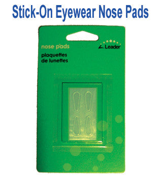 Soft clear silicone  stick-on nose pads