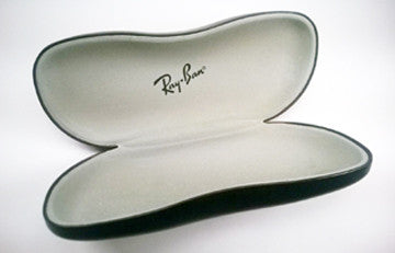 100% Authentic Black Ray Ban Prescription Eyeglasses Hard Case
